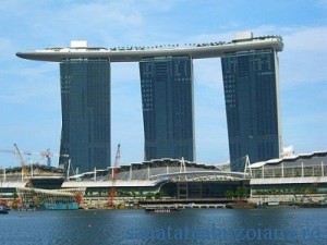 Hotelul in care s-au cazat in Singapore