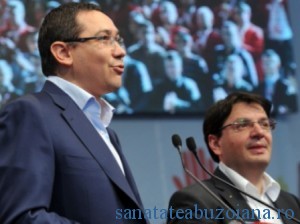 Premierul Ponta si ministrul Banicioiu