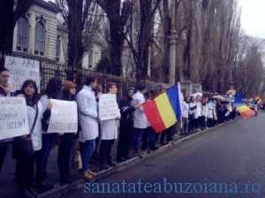 protest Cantacuzino