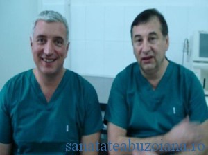 Dr. Marius Scarlat alaturi de dr. Paul Botez