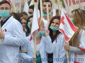protest medici guvern
