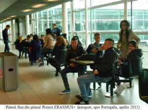 In aeroport spre Portugalia