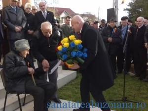 Veteranul Ion Mosescu sarbatorit