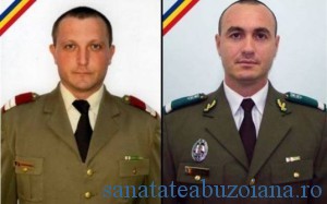 Cei doi militari căzuţi la datorie vor fi avansaţi la gradul de sublocotenent post-mortem FOTO MApN