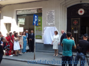 dezvelire placa aniversara crucea rosie 140 de ani
