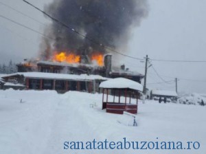 incendiu centru bradet